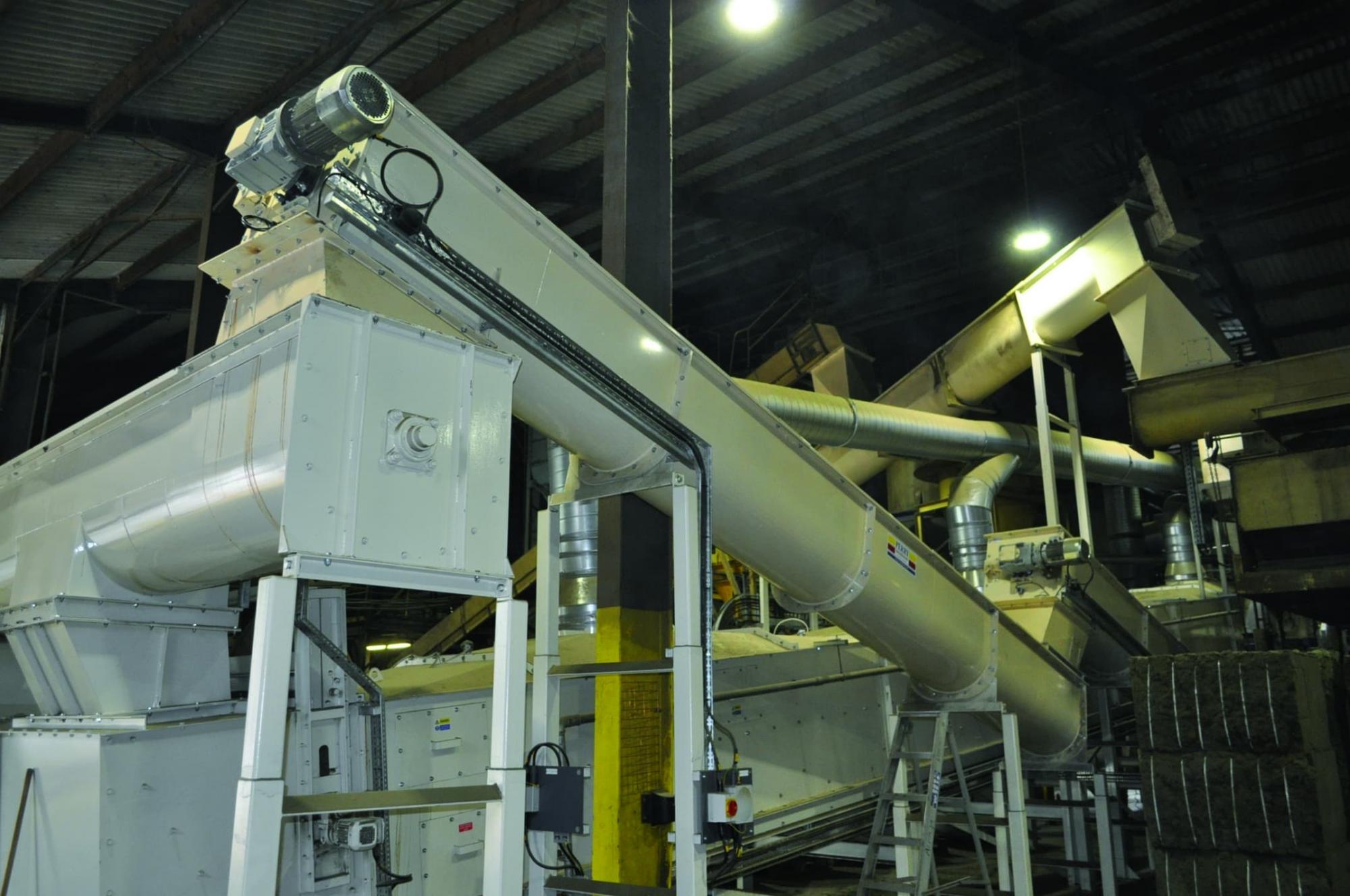 Perry of Oakley 150 tph grain cleaner Cannington Aspirator