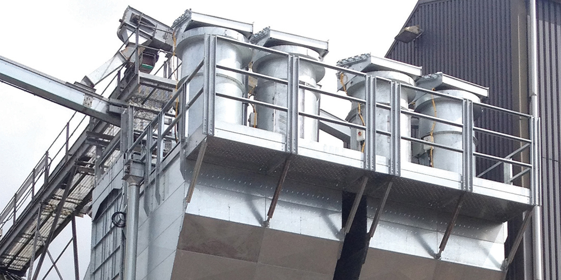 Perry of Oakley 150 tph grain cleaner Cannington Aspirator