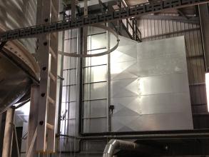 Perry of Oakley static grain drier Catton Farms