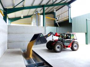 Perry of Oakley below ground grain intake